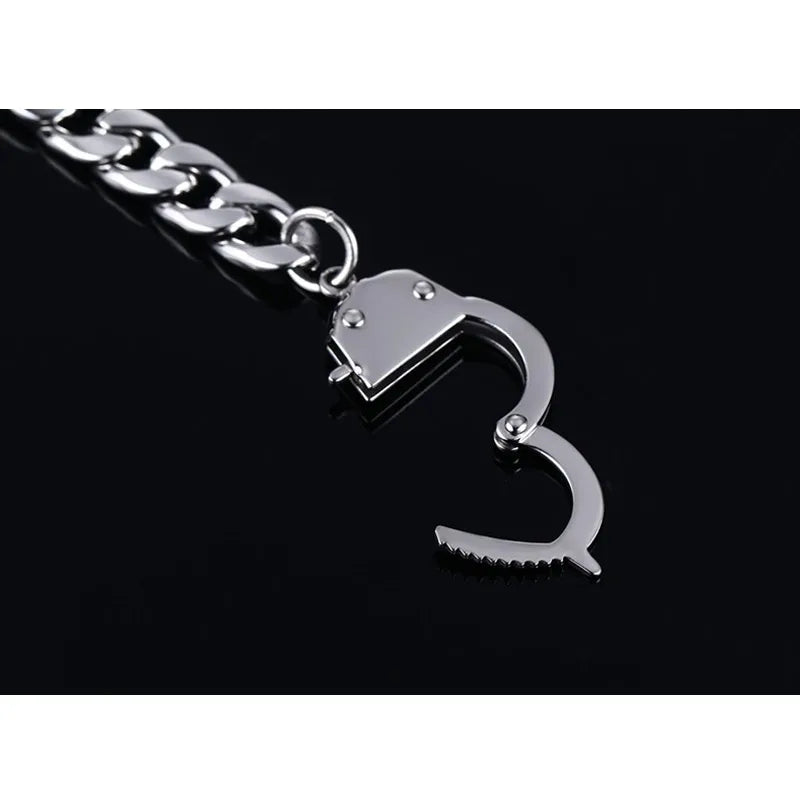 Handcuff Bracelet for Men Promise Jewelry
