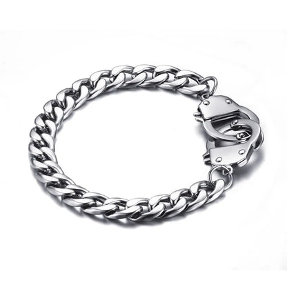 Handcuff Bracelet for Men Promise Jewelry