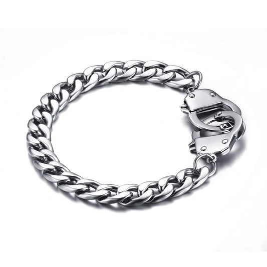 Handcuff Bracelet for Men Promise Jewelry