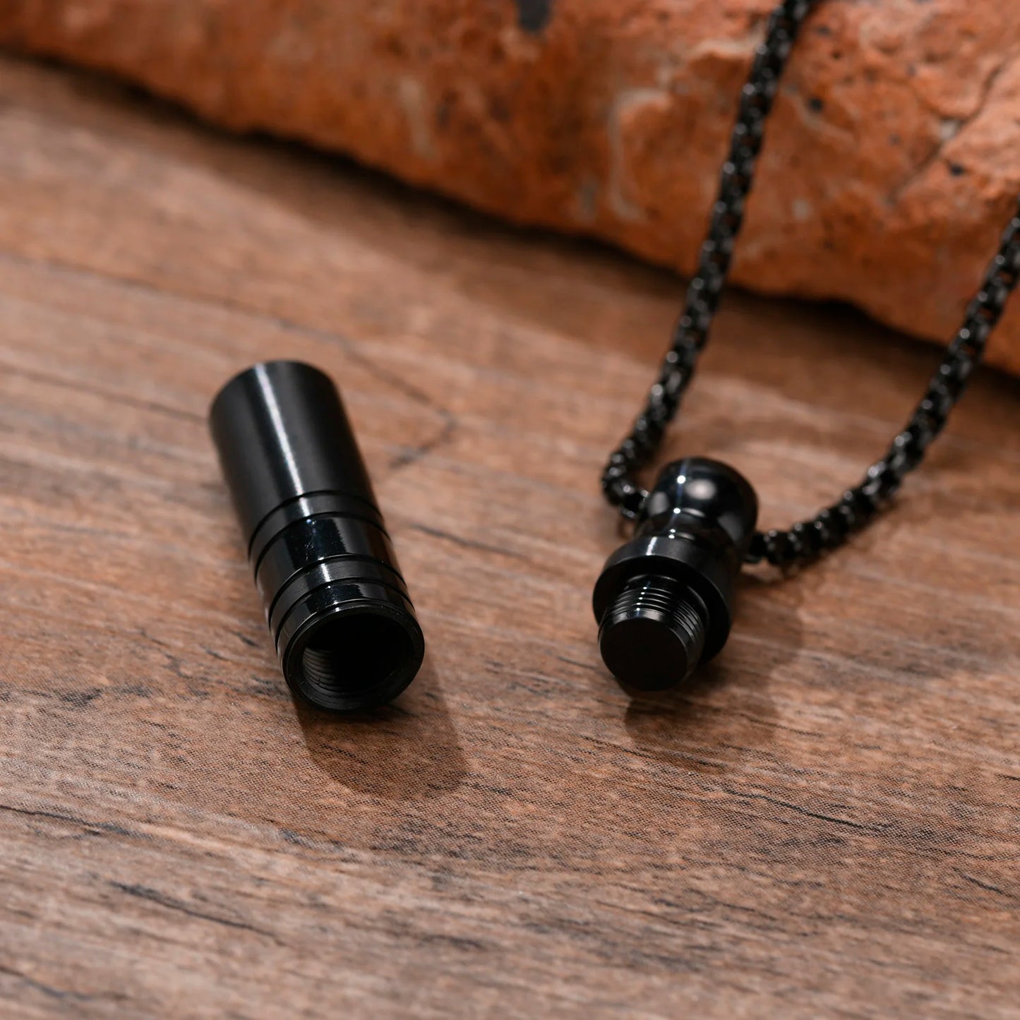 Men Urn Pendant Necklace for Ashes