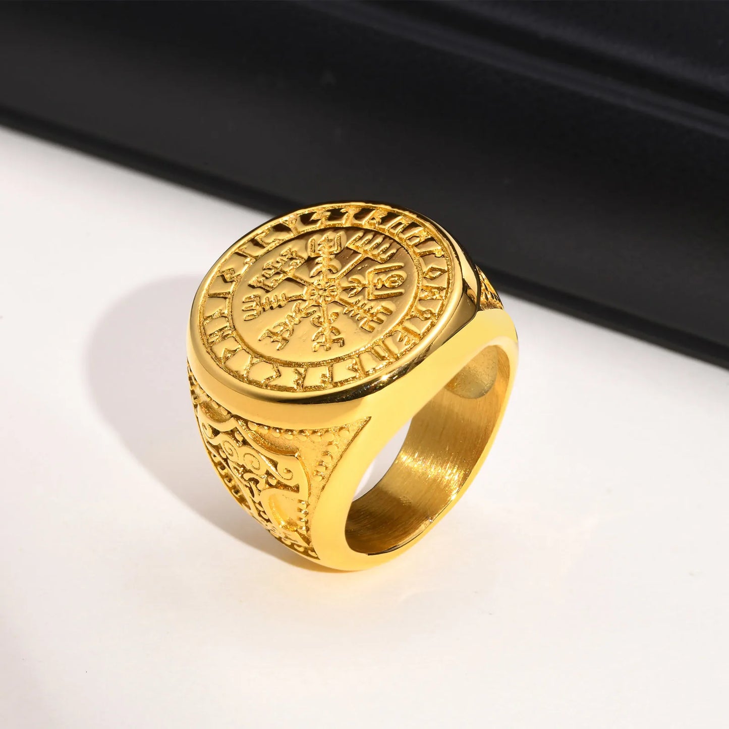 Cool Punk Norse Viking Thor Mjolnir Hammer Rings