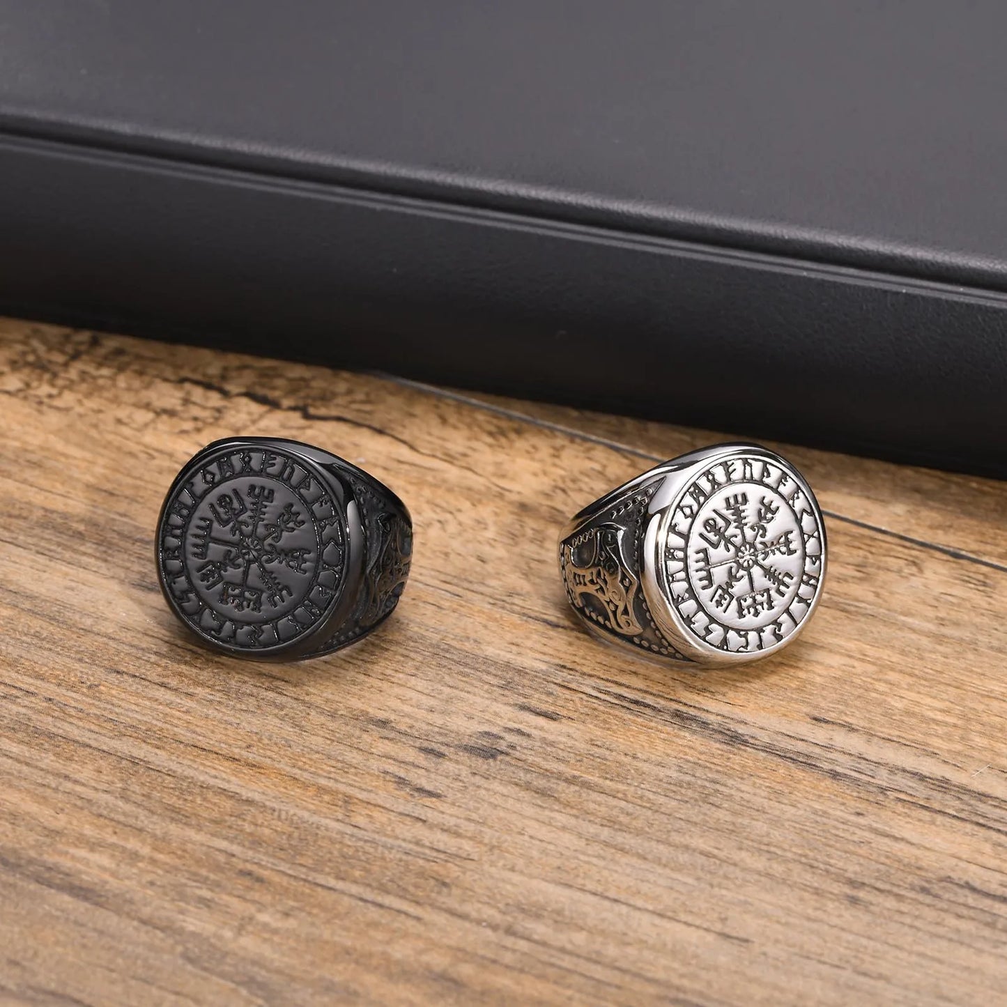 Cool Punk Norse Viking Thor Mjolnir Hammer Rings